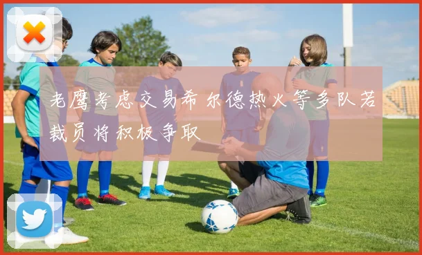 老鹰考虑交易希尔德热火等多队若裁员将积极争取